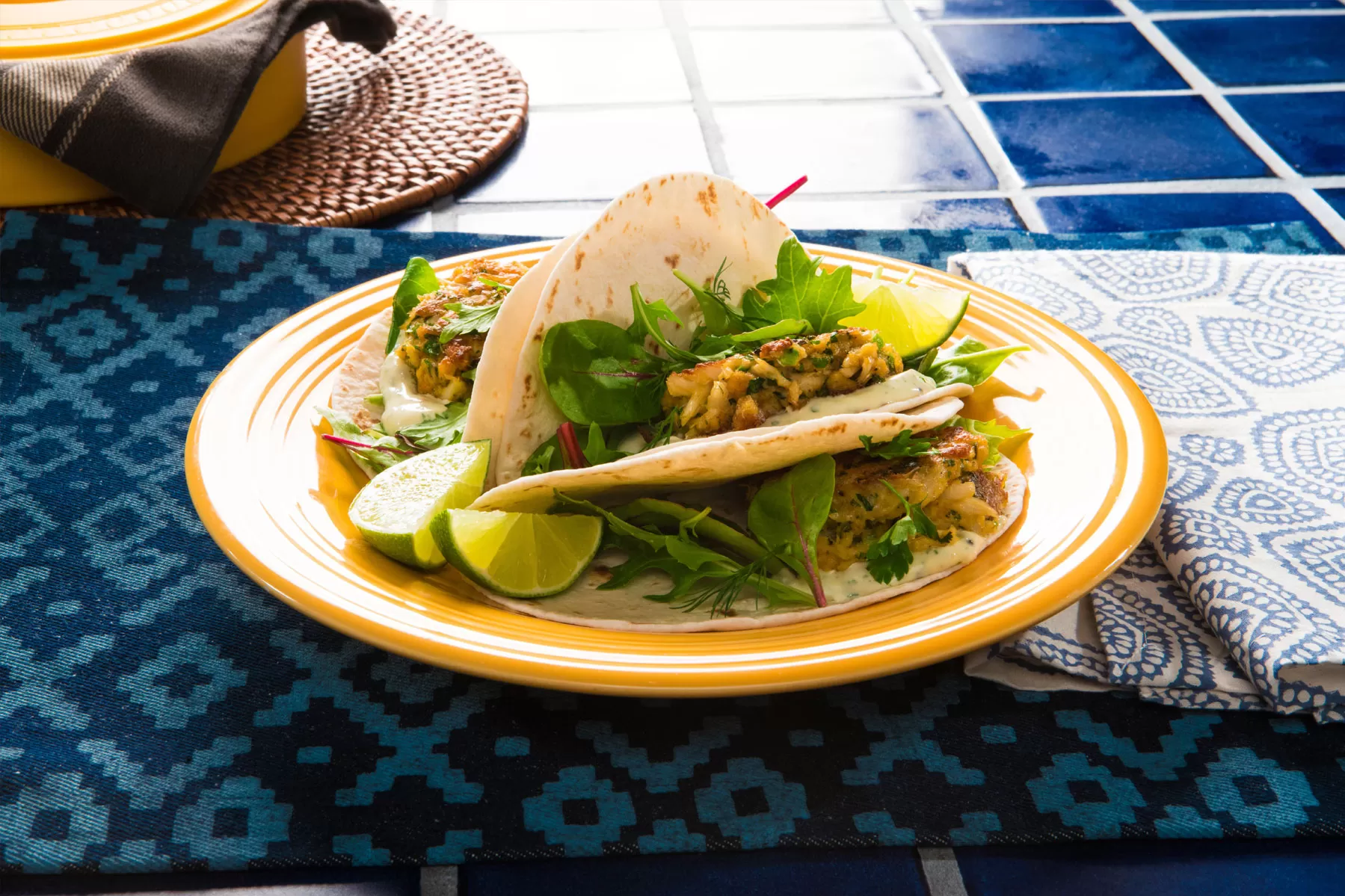 Crab Cake Tacos